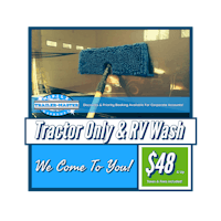 tractor only & rv wash